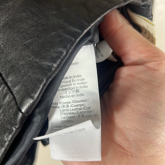 (SOLD) Madewell The Washed Leather Motorcycle Jacket - Picture 10 of 12